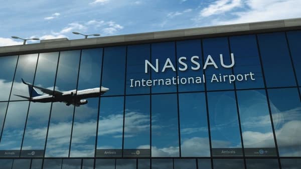 Nassau, New Providence in The Bahamas served by Lynden Pindling International Airport