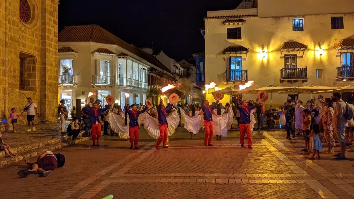 Local guide leading a cultural tour in the Caribbean