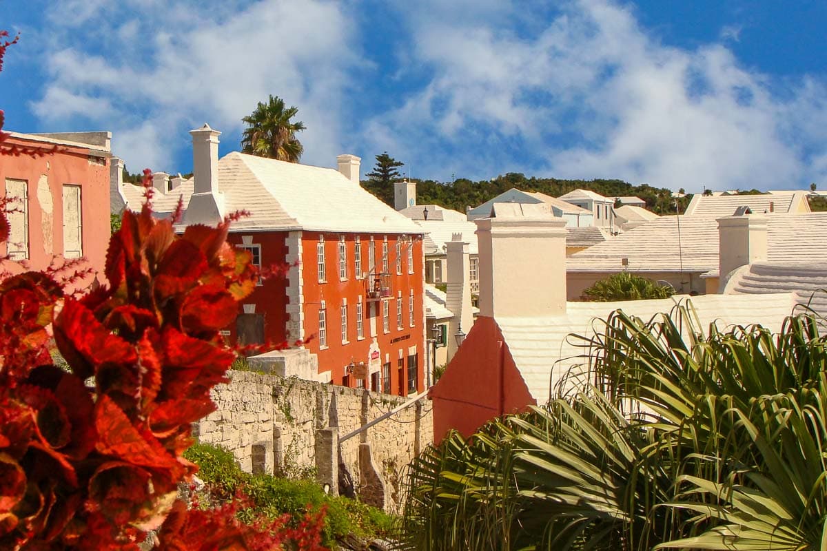 Historic colonial streets of the Town of St. George, Bermuda