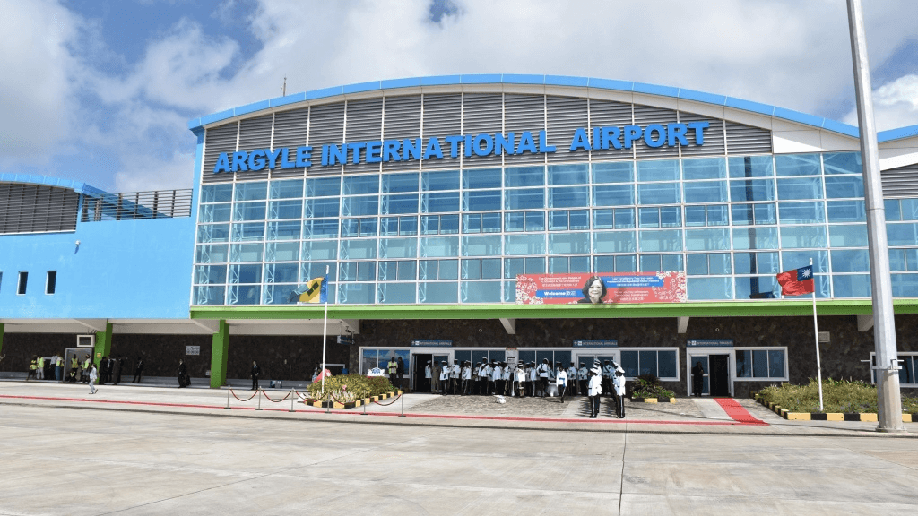 Argyle International Airport terminal building, Saint Vincent
