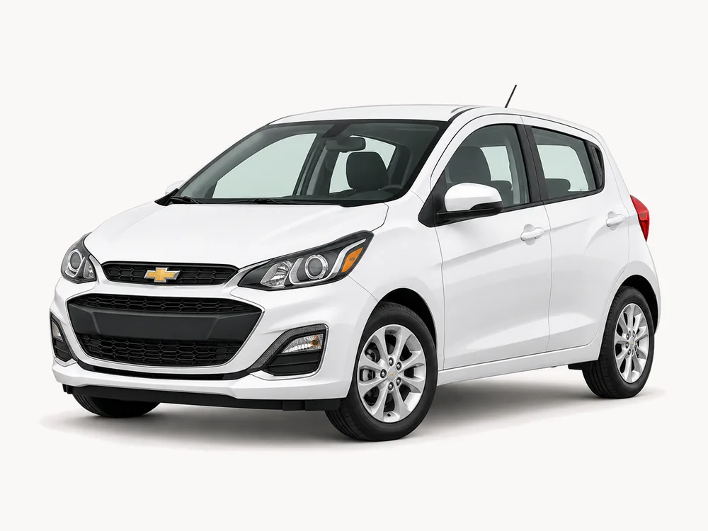 Chevrolet Spark White rental car reference photo