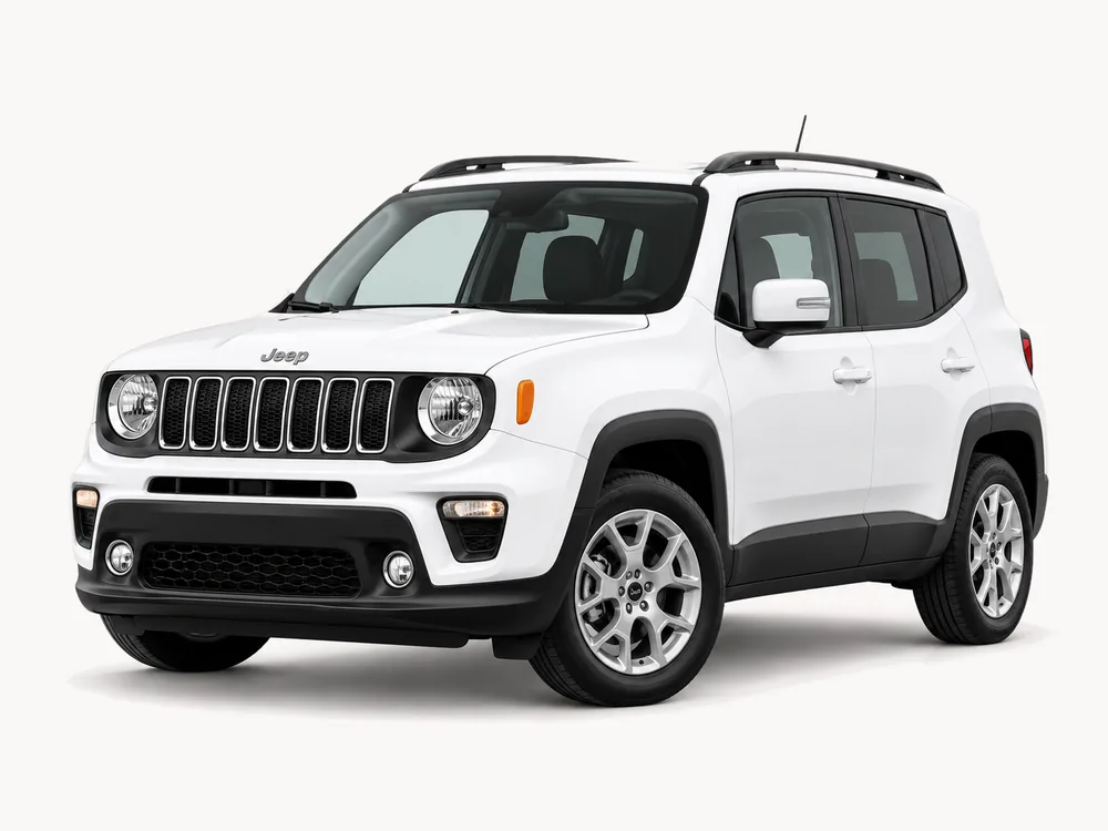 Jeep Renegade White rental car reference photo