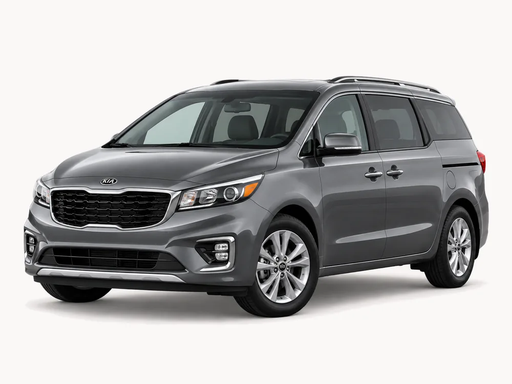 Kia Sedona Grey rental car reference photo