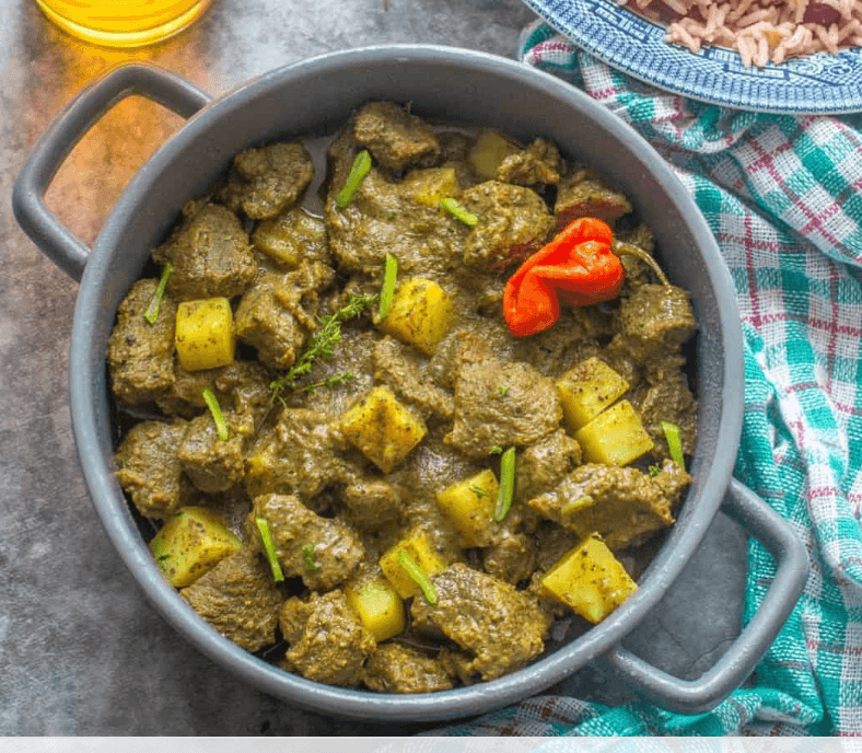 Curry Goat - traditional Jamaican dish
