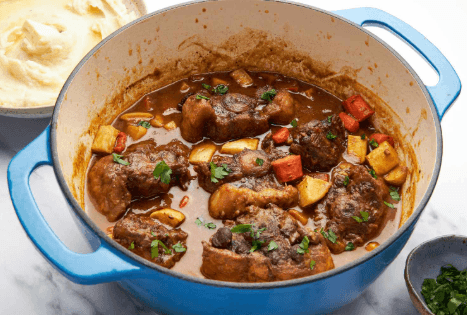 Oxtail Stew - traditional Jamaican dish
