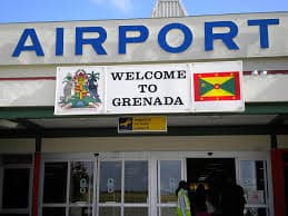 Maurice Bishop International Airport (GND) welcome sign, Grenada