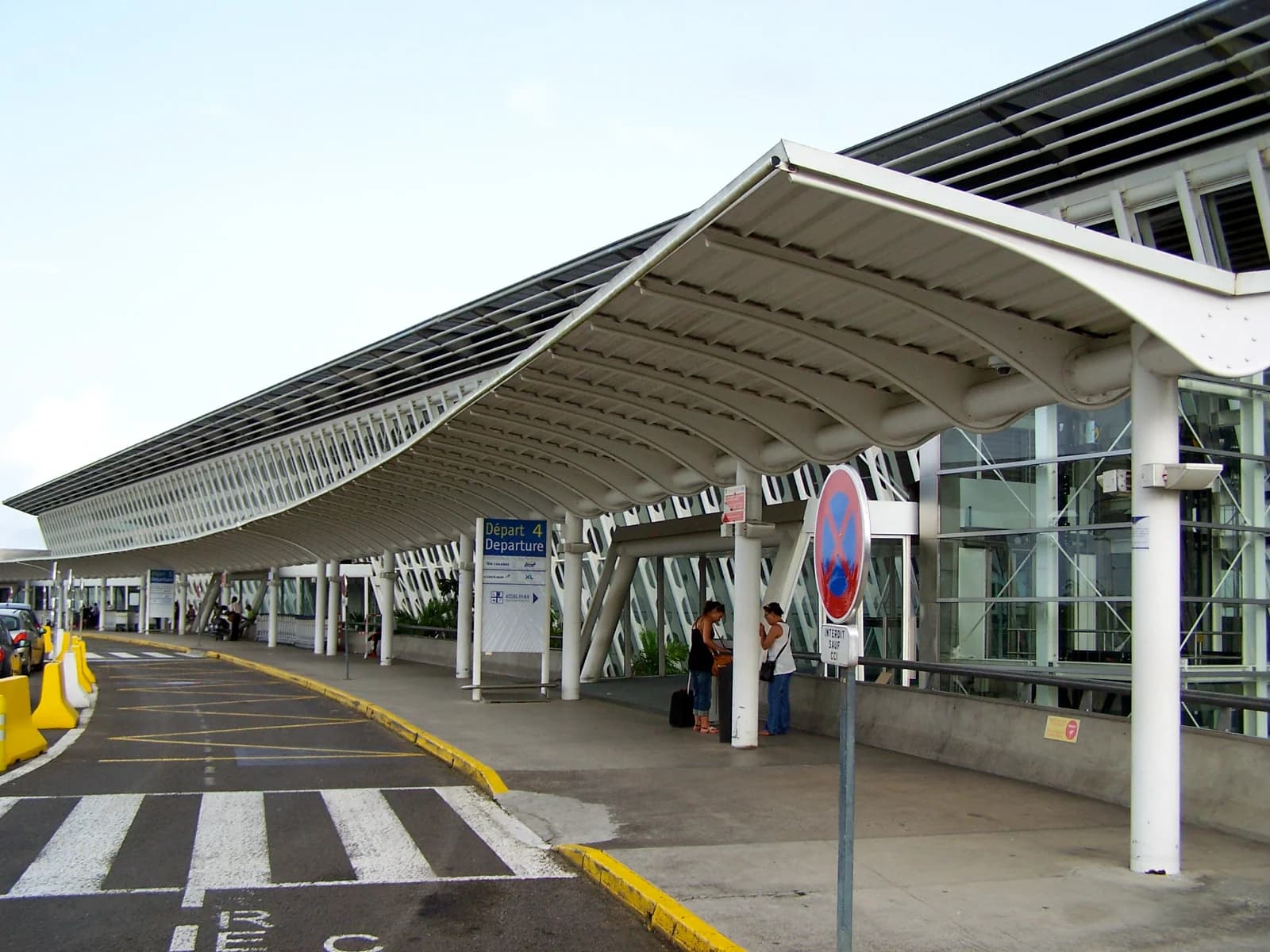 Guadeloupe – Maryse Condé Airport (PTP) terminal in Les Abymes, near Pointe-à-Pitre