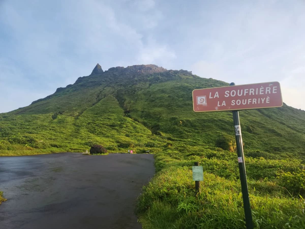 La Soufrière volcano, Basse-Terre, Guadeloupe