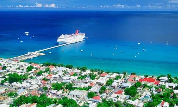 Frederiksted waterfront and cruise pier, St. Croix