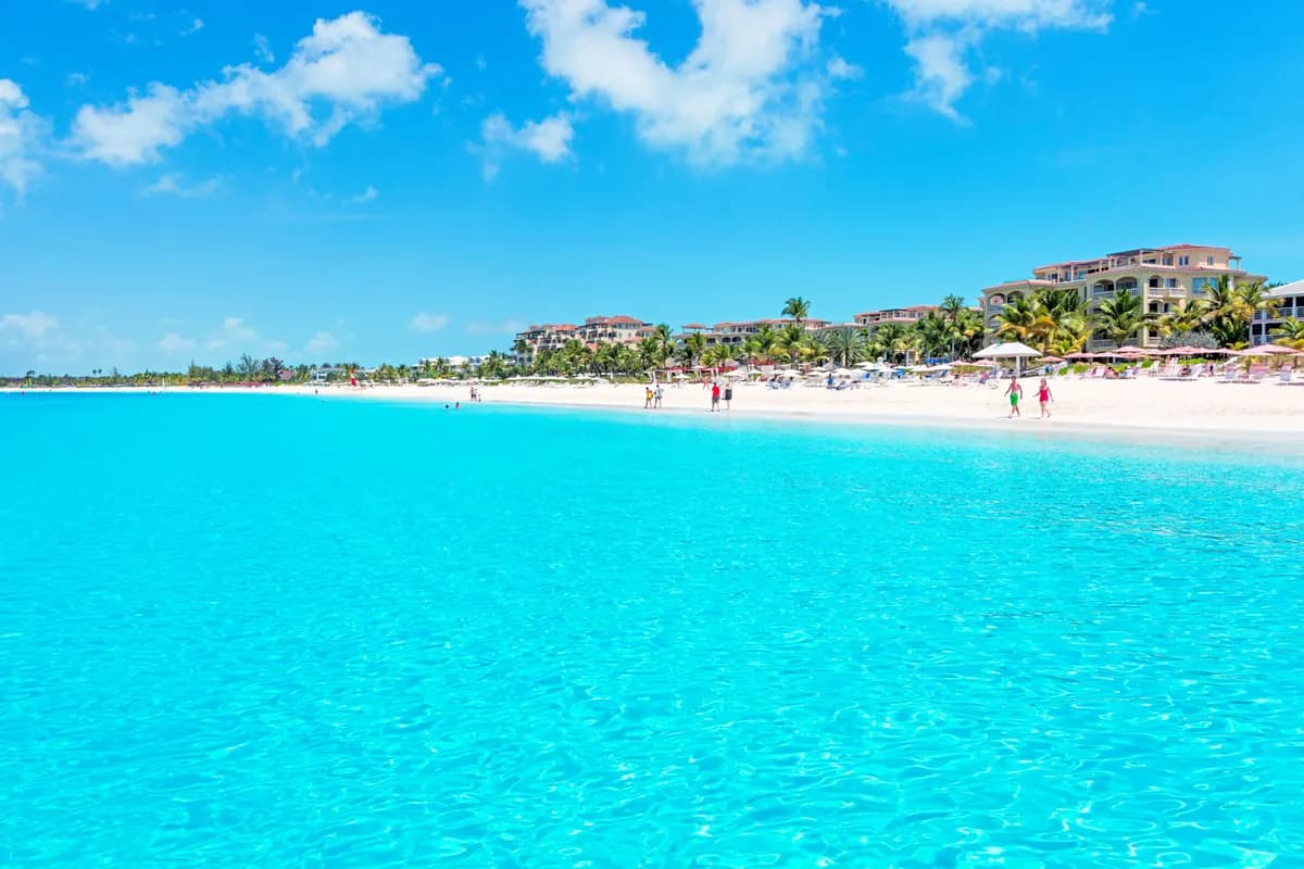 Grace Bay beach on Providenciales