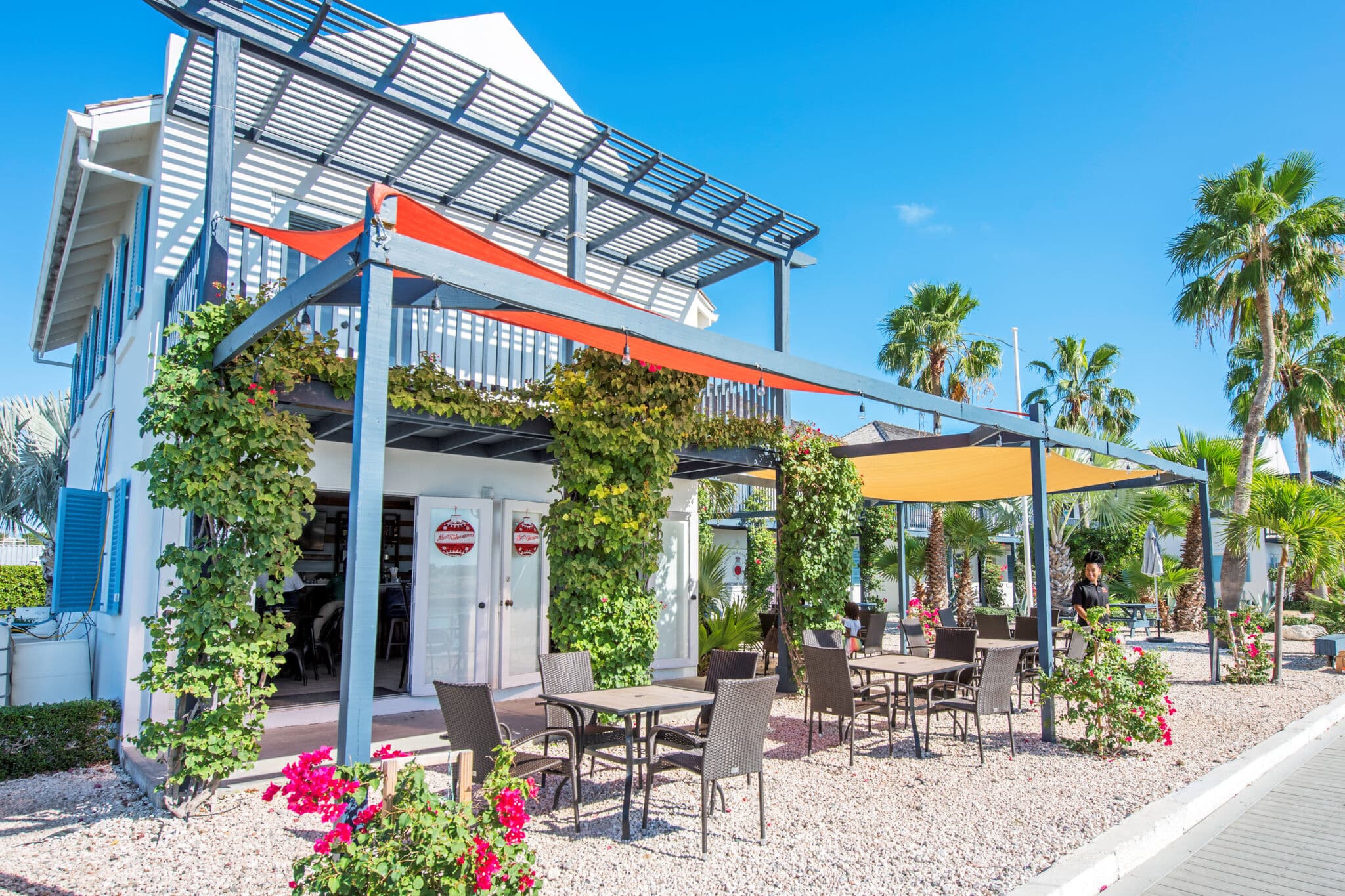 Sailshades TCI Caribbean restaurant and Bar