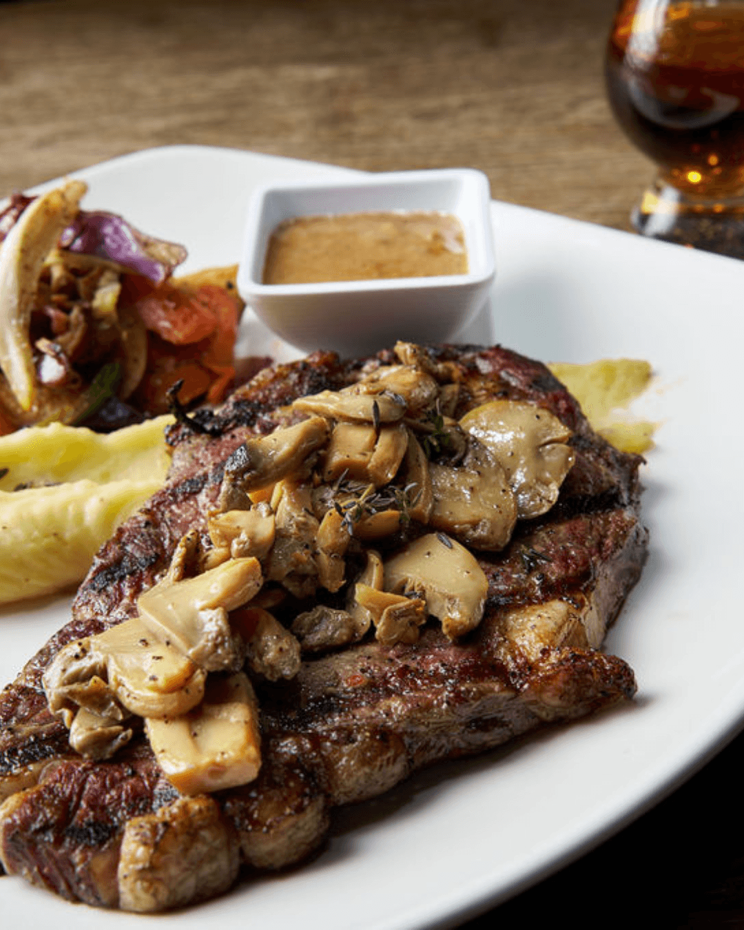 Grilled 10oz Ribeye Steak
