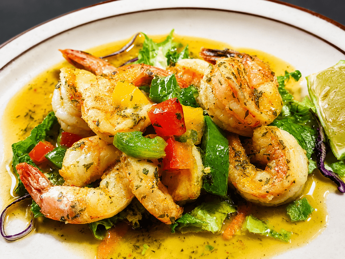 Appetizer Sauted Schrimp