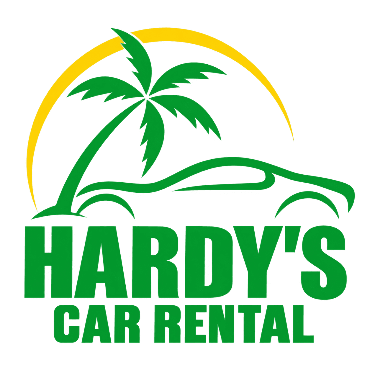 Hardy's Car Rental logo