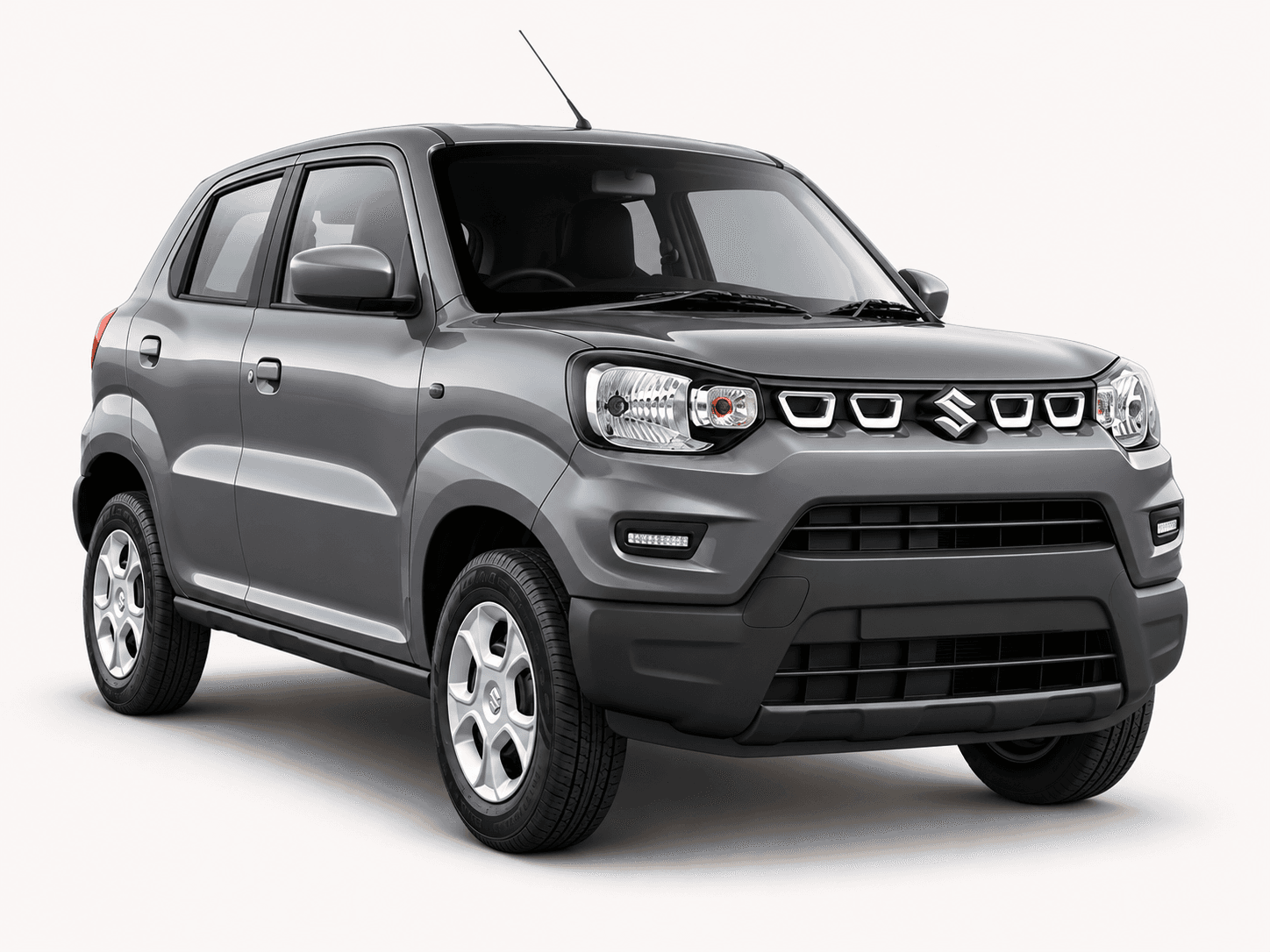 2025 Suzuki S-Presso Grey rental car - My Dream Car Rental