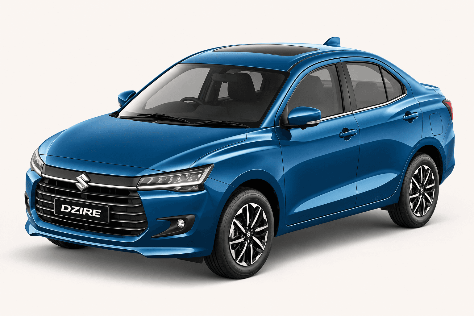 2025 Suzuki Dzire Blue rental car - My Dream Car Rental
